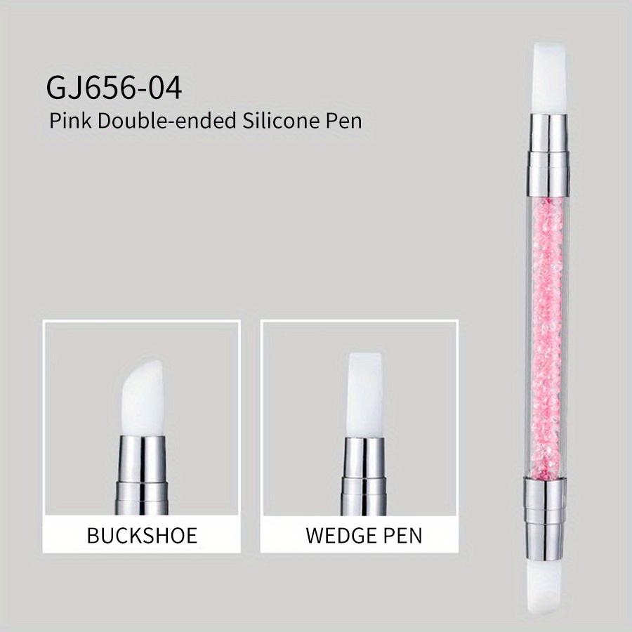 5-цветная двусторонняя силиконовая ручка, ручка для градиентного рендеринга, точечная алмазная гравировка, хрустальный алмаз, многофункциональные аксессуары для маникюрных инструментов