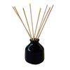 Керамический диффузор с тростниковыми палочками Pure Source India (3,5 дюйма, Черный)