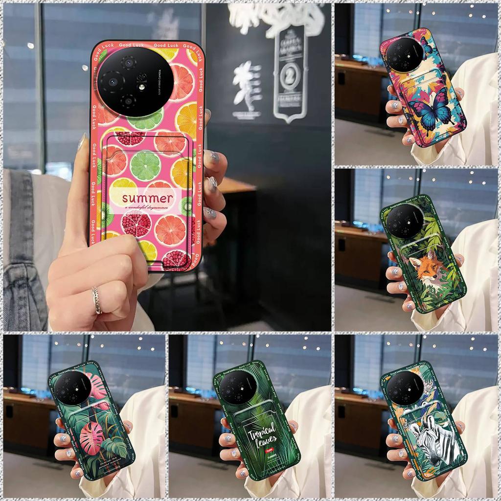 Waterproof Anti-dust Phone Case For TCL 50 Nxtpaper 5G/50Pro Nxtpaper 5G TPU Back Cover Soft Case Card Slot Card Bag