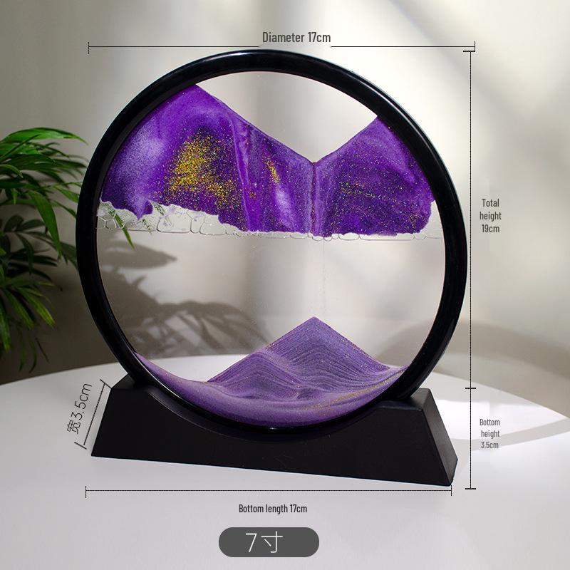12-дюймовая 3D-картина с пересыпающимся песком: Настольное украшение для дома или офиса