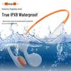 X7s Bone Conduction IPX8 Waterproof Bluetooth Earphones, 32GB Memory, Noise-Cancelling, for Swimming & Running