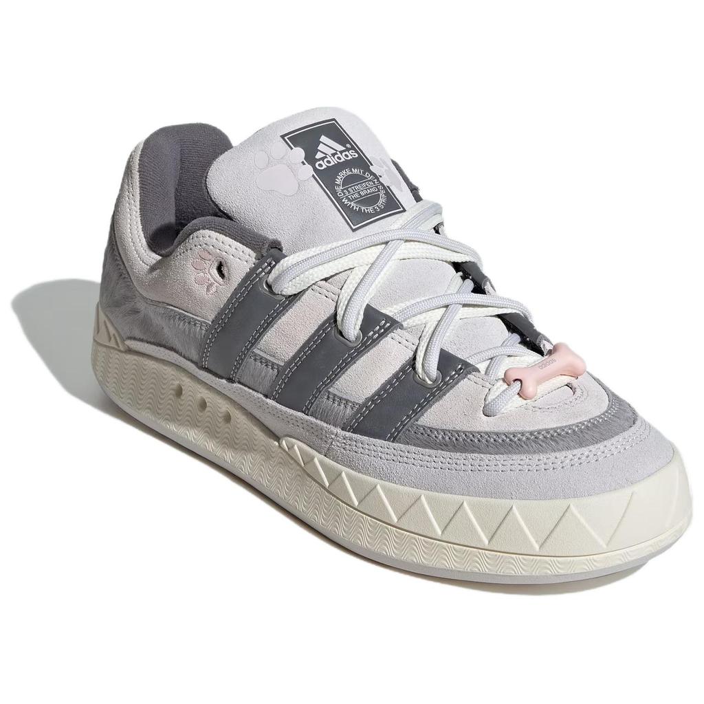 Adidas Originals Adimatic Comfortable Versatile Low-Top Skate Shoes Unisex Sneakers White JQ2612