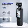 4K Карманная камера Outdoor DV 270° Вращающаяся UHD Антивибрация Bodycam Спортивная экшн-камера Записывающее устройство безопасности для активного отдыха, спорта, путешествий
