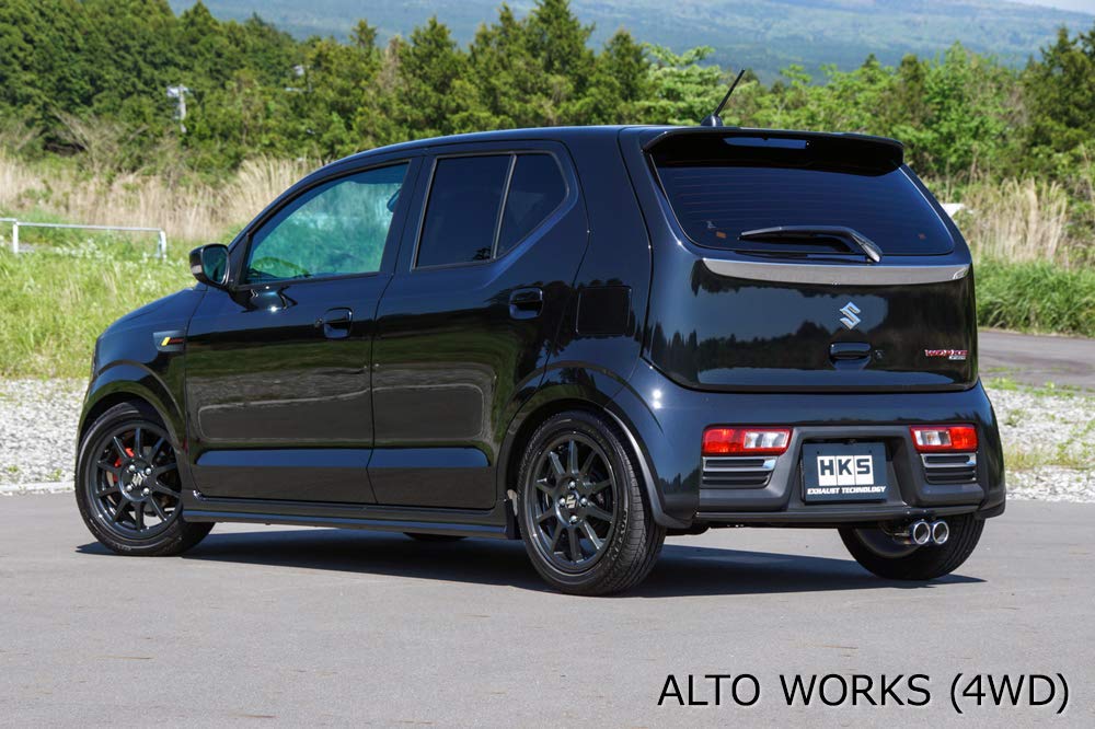 HKS Automotive Спортивный глушитель Liga Max Sports Suzuki Alto Works Совместимый с техосмотром Детали системы впуска и выпуска HA36S(4WD)_ 31021-AS002