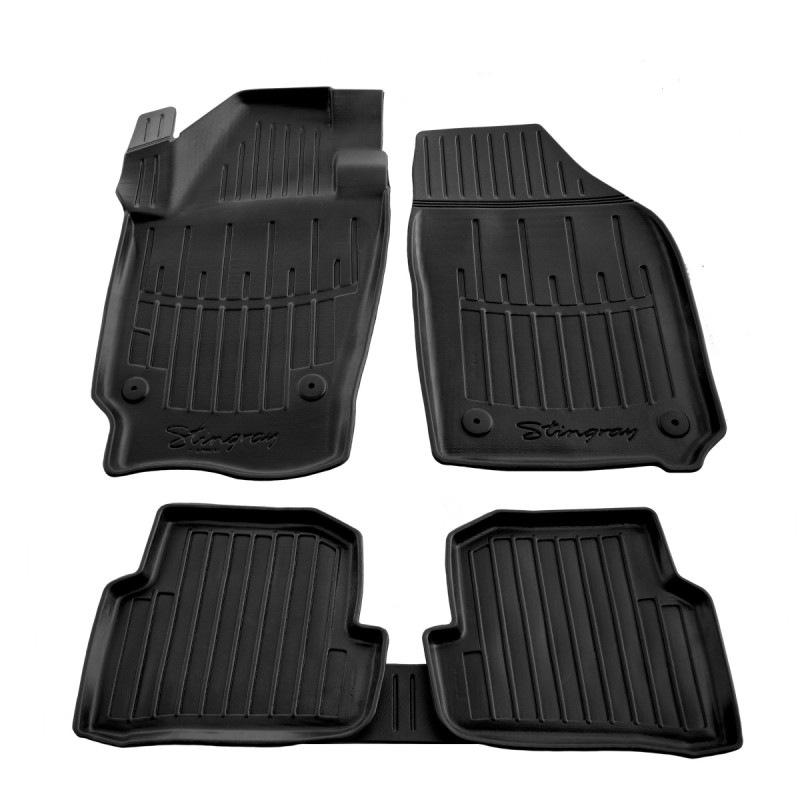 Коврики Stingray 3D (5 шт, полиуретан) для Skoda Fabia 2014-2021 гг