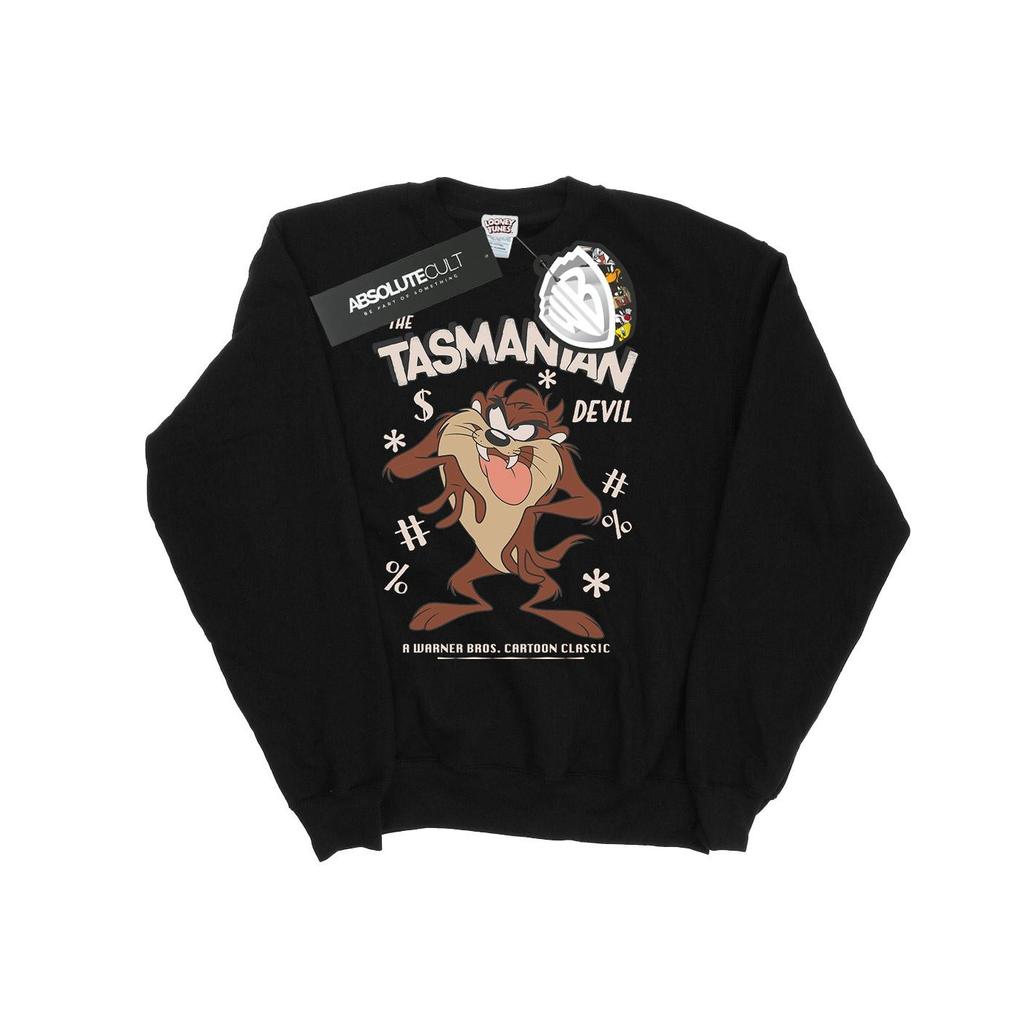 Looney Tunes Женский/женский свитшот Tasmanian Devil Vintage Heather