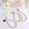 Pearl Cell Phone Strap Anti-lost Phone Wrist Strap Fashion Mobile Phone Lanyard Jewelry Gift