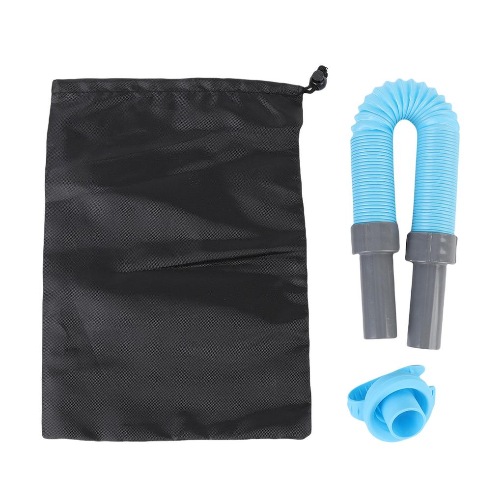 Camping Bucket Water Inlet Pipe 3.3ft Expandable Reusable Camping Water Fill Up Hose for Outdoor Dri