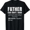 Определение Папа Подарок Милые подарки на День отца от дочери Футболка