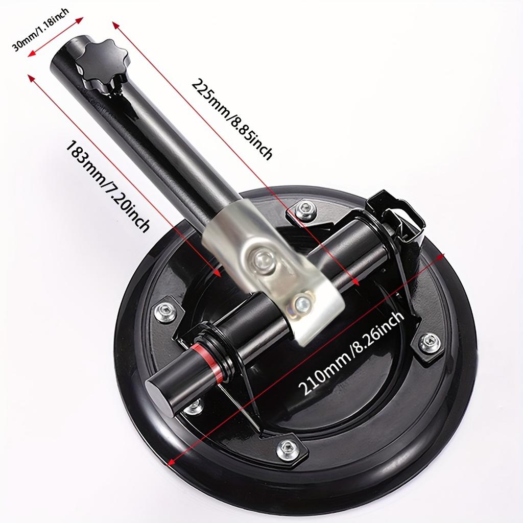 Suction Cup Flagpole Telescopic Flag Holder Red Flag Pole for Car Truck Boat Vehicle