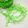 10 метров шелковый искусственный цветок в форме листа, зеленые листья для дома, свадебное украшение, венок «сделай сам», скрапбукинг, искусственный цветок