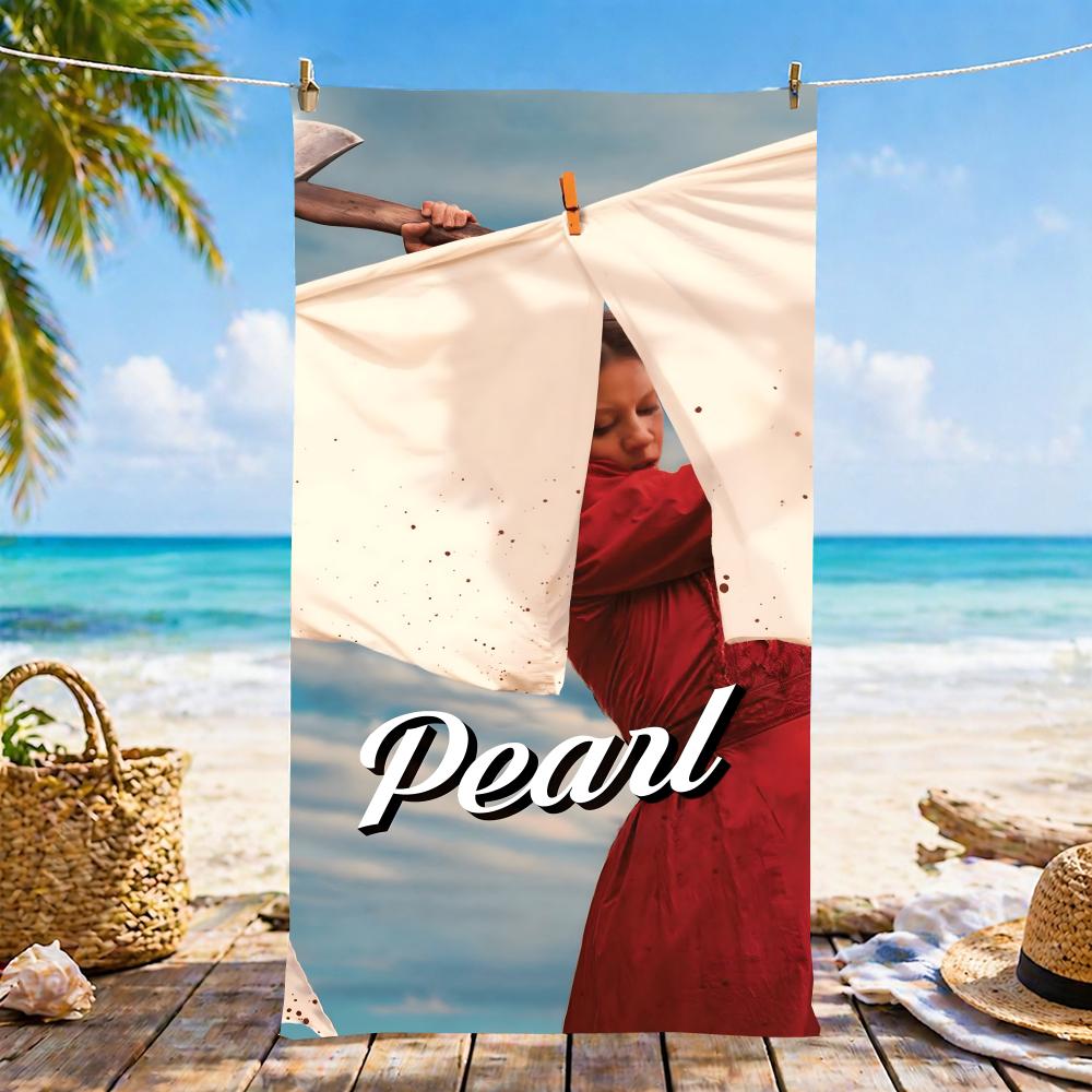 Pearl A24 Полотенце Микрофибра пляжное полотенце, быстросохнущее, без песка, ультратонкое волокно, супермягкое.