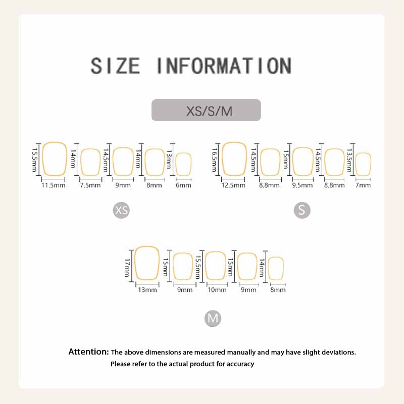 10pcs Short Candy Color Rainbow Gradient Cat's Eye False Nails Square Head Girl Lady Press On Nail Wearable Detachable Nail Tips