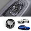 1 шт. Переключатель регулировки зеркала для новой Toyota GR86 ZN8 Subaru BRZ ZD8 2021 2022 алюминиевая крышка ручка управления кольцо крышка черная