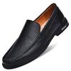 Genuine Leather Men'S Loafers Spring Men'S British Casual Leather Shoes Soft Leather Driving Shoes