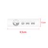 Car Metal Emblem Wiper Stickers Reflective Decor Decals For BMW E36 E64 E85 E60 F10 F30 F36 F32 F82 F83 F07 G01 G20 G21 X6 X5 X3