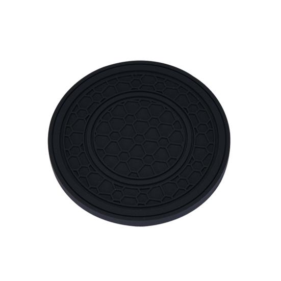 Подставка под чашку автомобиля, коврик для кружки, устойчивый к высоким температурам, нескользящий дизайн, водонепроницаемая подставка из ПВХ, автомобильный коврик для чашки, аксессуары для салона автомобиля