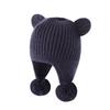 2023 Autumn Knitted Hat with Double Pom Pom Bear Ears - Cute, Cozy, and Windproof Ear Protection