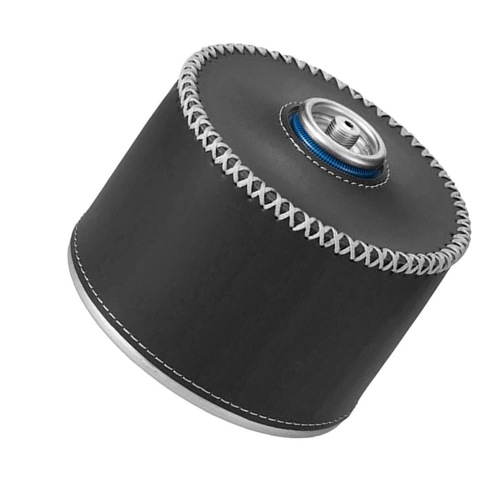 Защитный чехол для газового баллона, портативный чехол из искусственной кожи для газового баллона для кемпинга на открытом воздухе