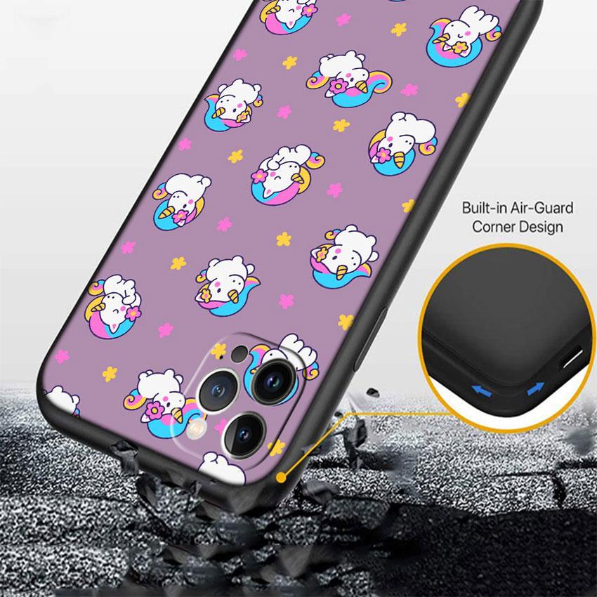 BF28 Cartoon Unicorn Case for Motorola Edge 60 60s 70 G86 G56 G54 E14 G04S G45 G54 G64 S30 S50 X30 X40 X50 Ultra Pro Power
