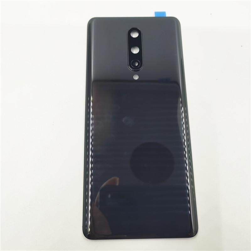 A+++ Высокое качество Для OnePlus 8 Крышка аккумулятора Жесткая задняя панель Задний корпус С рамкой для камеры Линзой