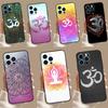 Чехол-символ Аум Ом для Oppo A54 A74 A94 A80 A60 A40 A18 A38 A58 A78 A98 A96 A76 A16 A15 A17 A57 A5 A6 Pro
