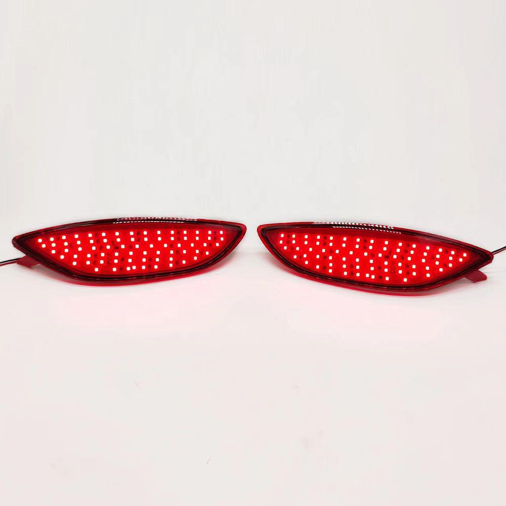 For Hyundai Accent Verna Solaris Brio 2008-2015 Car LED Rear Bumper Light Tail Reflector Brake Fog Lamp turn signal