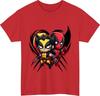Funny superhero team tshirt chibi comic hero marvel fan birthday gift tee top