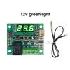 W1209 DC 5V 12V 24V Термостат для нагрева и охлаждения Переключатель контроля температуры Контроллер Термометр Термо NTC-сенсор