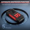 FXTUL Digital Sonic Belt Tension Tester Measuring Range 10HZ-5000Hz Handheld Sonic Belt Tension Meter Measuring Instrument