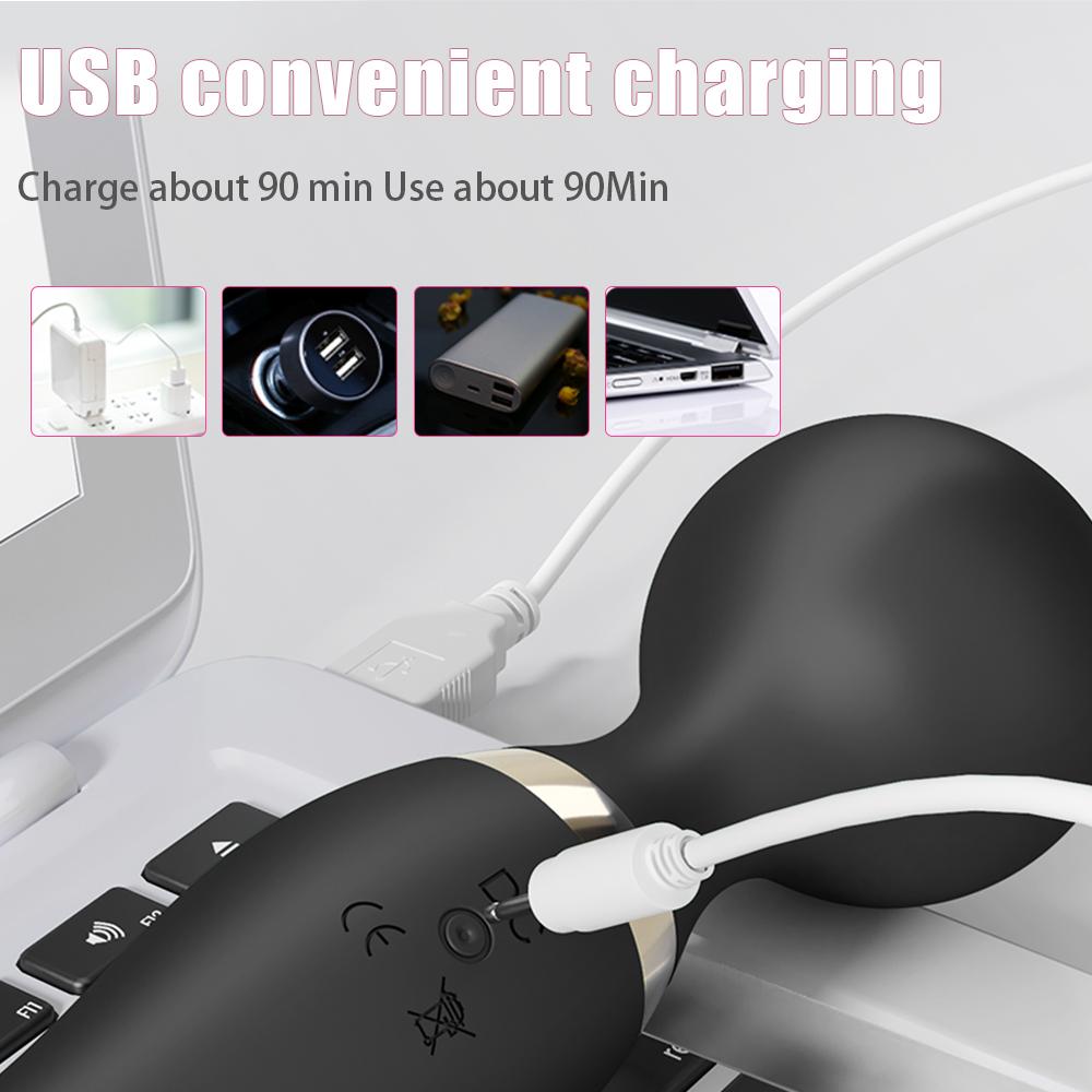 Двойные мощные вибраторы для клитора для женщин AV Magic Wand Massager Дилдо G Spot Orgasm Стимулятор клитора Мастурбатор