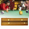 Snooker Pool Scoreboard Game Scorer Billiard Tool for Club, Billiard Scoreboard Wall Mounted Snooker Game Score Board