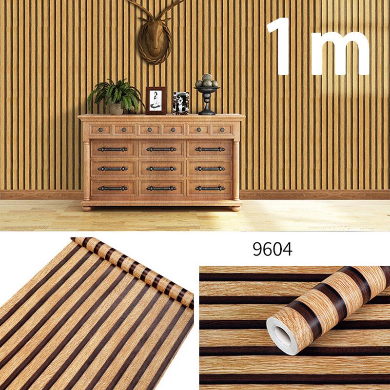 0,45 м водостойкие полосатые ПВХ обои с защитой от обрастания, наклейка для гостиной, кухни
