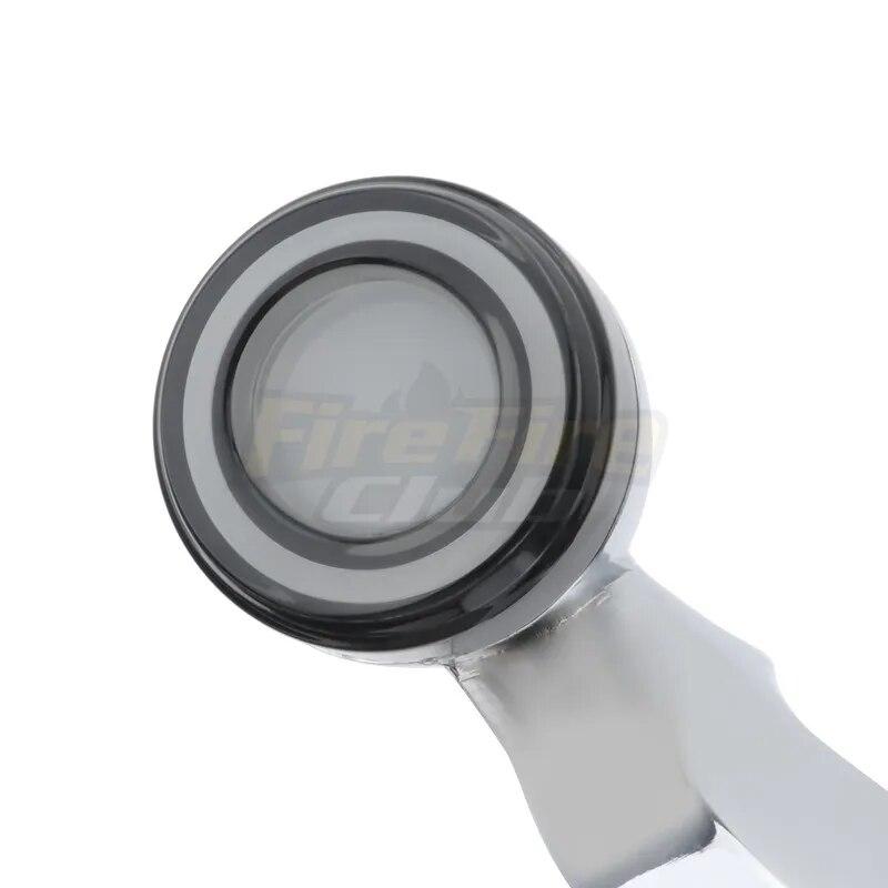 Motorcycle Chrome LED Rear Turn Signal Brake Light Bar Lamp For Harley Touring Road Street Glide Road King Special 2010-