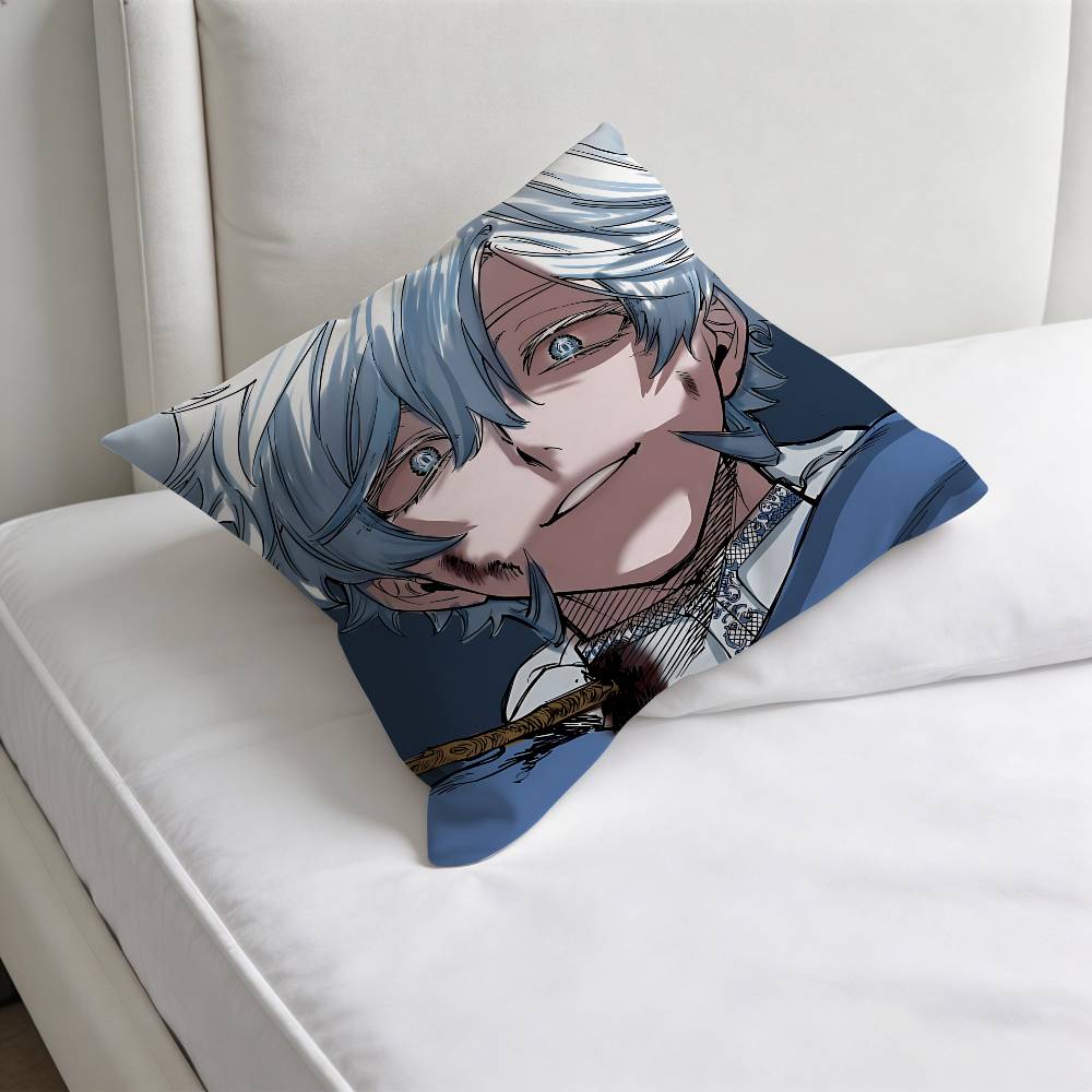 Comics IIchi the Witch Decorative Square Pillow Cover Modern Cushion Case for Living Room Bedroom