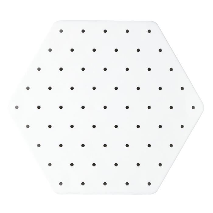 Plaque Grille Héxagonale - HAMA - Maxi Pions - Diamètre 5mm - Développe la créativité et la dextérité