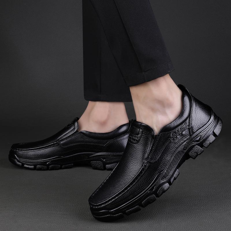 Мужские деловые туфли из натуральной кожи, роскошные брендовые повседневные итальянские мужские туфли без шнуровки, удобная деловая обувь