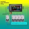 D85-2058 AC40-300V Digital Voltmeter Ammeter Multi-function Single Phase AC Power Frequency Electric Energy Power Factor Monitor