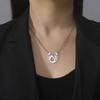 Cazador Trendy Gold Color Horse Pendant Necklaces for Women Stainless Steel Jewelry Double Chain Necklace 2026 Gift New