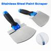 Hand Tool Stainless Steel Paint Scraper Portable Comfortable Grip Wall Paint Shovel Putty Multi-porpose Ergonomic Handle