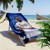 Kylian Mbappé Star Beach Towel, Large Soft Quick Dry Towel for Beach Camping Swimming