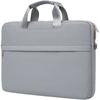 Modern Draw Compact Laptop Tablet Bag, 01 Gray
