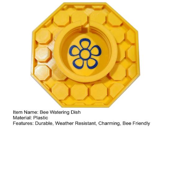 Пчелиная поилка Садовая кормушка для пчел для банки Мейсона 3D-печатная станция для поения пчел Инструменты для пчеловодства для улья Аксессуар для пасеки
