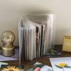 A6 Postcard Storage Book Plastic Cards Holder Ticket Card Collection Photo Album  Bill Lnvoice