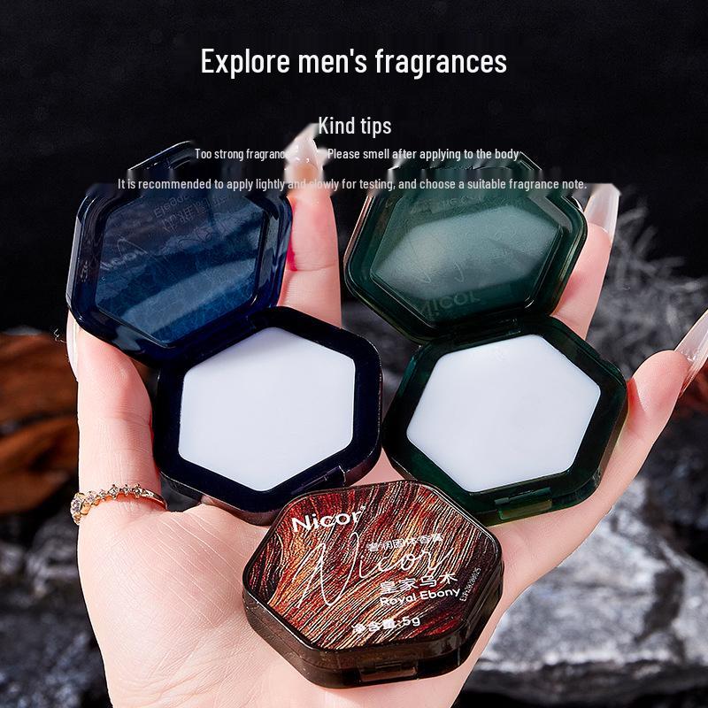 Твердые духи Nicor: Роскошный стойкий унисекс парфюмерный бальзам