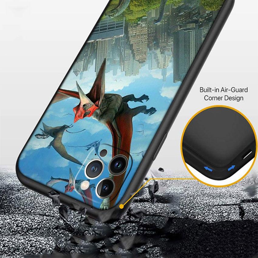 CJ34 Dinosaur Phone Case for Samsung Galaxy M06 M15 M16 M35 M55 M56 A36 A42 A50 A50S A51 A52 A32 A33 A05 A05S A06 A16 A20