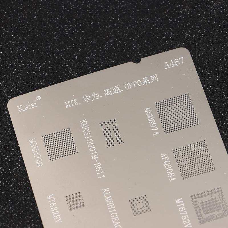 4 шт. Универсальный трафарет для реболлинга BGA для MTK MSM CPU PM Power IC для посадки паяльной сетки