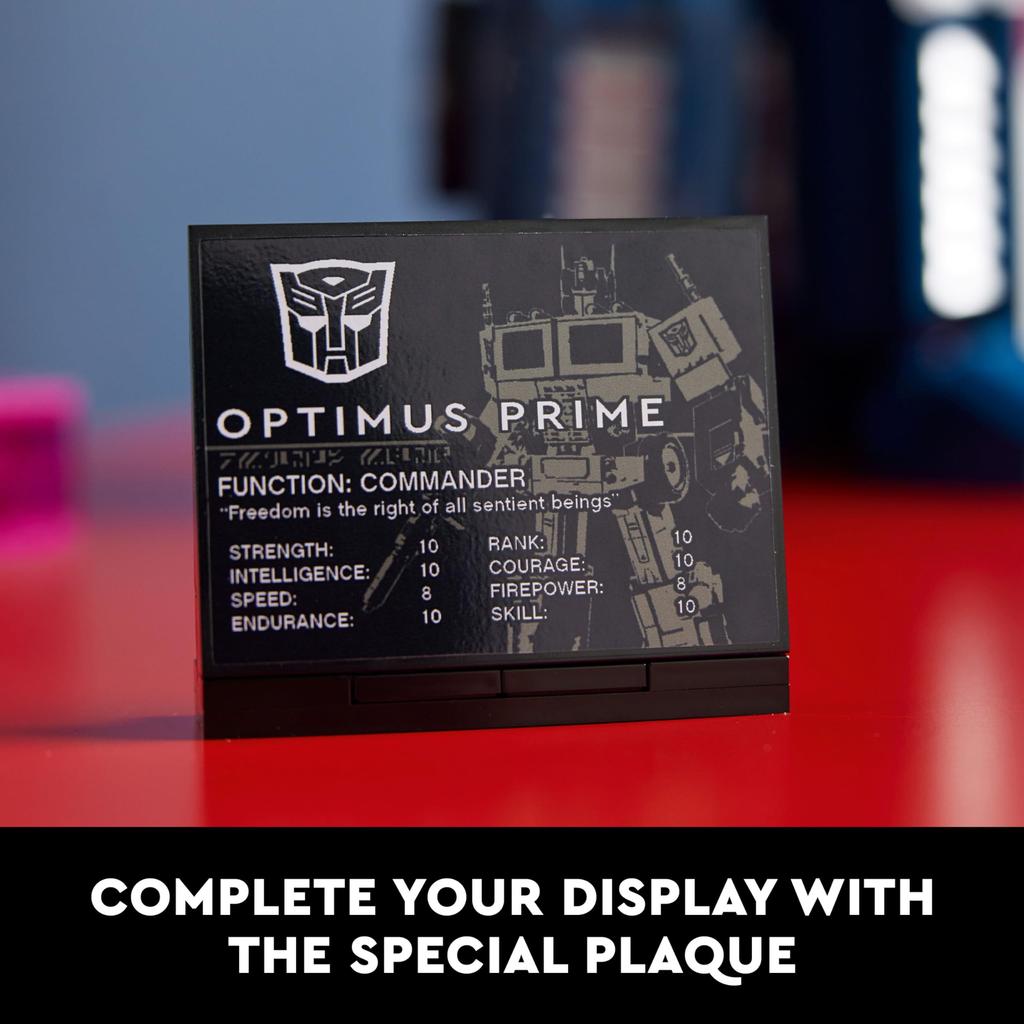 LEGO 10302 Optimus Prime Creator Expert Внутренний дистрибьютор Официальный подарок на день рождения (Трансформеры)