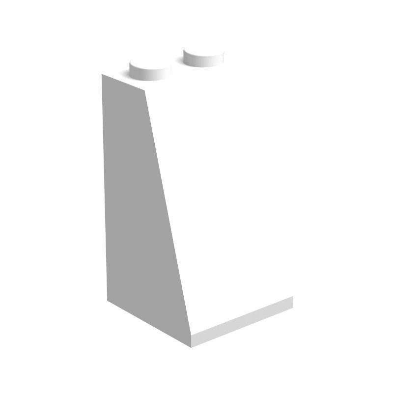 20 pcs/Lot MOC 2x2x3 Ramp Face Brick With 3684 Slope Brick Parts Roof Tile DIY Block Parts Compatible with Other Normal Blocks