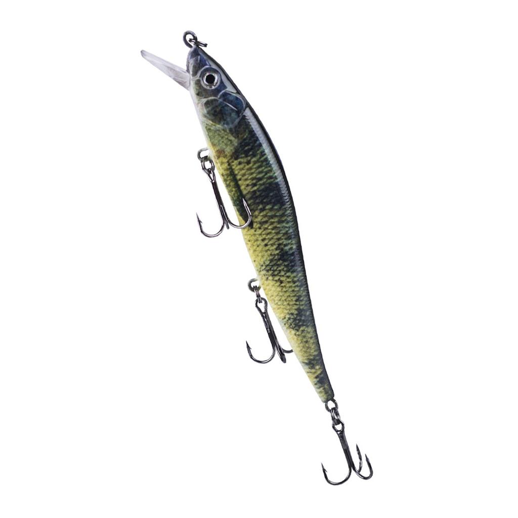 Hard Fishing Lures Sinking Minnow Swing Bait with 3D Realistic Eyes High-Resolution Body Details 12cm 13.3g Jerk Baits for Bass Fishing